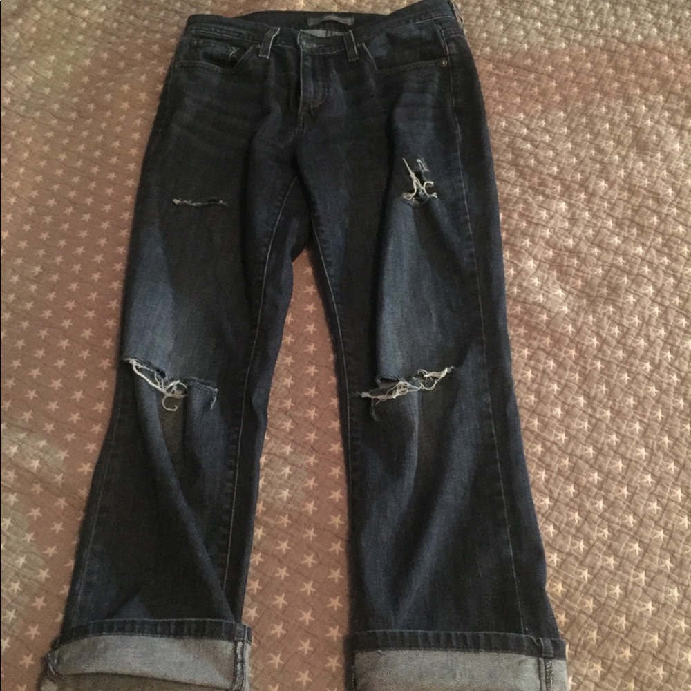 Levis 505 ‘mom jean’ boyfriend